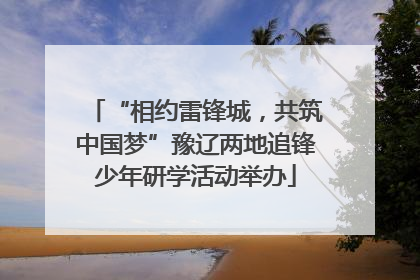 “相约雷锋城，共筑中国梦”豫辽两地追锋少年研学活动举办
