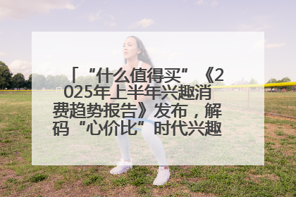 “什么值得买”《2025年上半年兴趣消费趋势报告》发布，解码“心价比”时代兴趣消费新范式