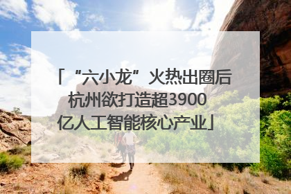 “六小龙”火热出圈后 杭州欲打造超3900亿人工智能核心产业