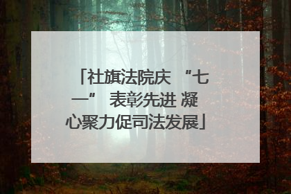社旗法院庆 “七一” 表彰先进 凝心聚力促司法发展