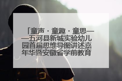 童声・童趣・童思——五河县新城实验幼儿园首届思维导图讲述嘉年华暨安徽省学前教育教研基地园项目阶段性成果展示活动