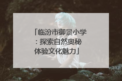 临汾市御景小学：探索自然奥秘 体验文化魅力