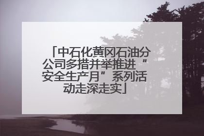 中石化黄冈石油分公司多措并举推进“安全生产月”系列活动走深走实