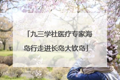 九三学社医疗专家海岛行走进长岛大钦岛