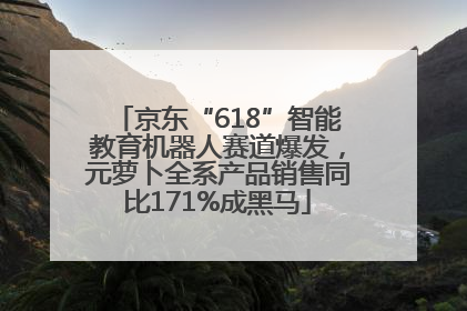 京东“618”智能教育机器人赛道爆发，元萝卜全系产品销售同比171%成黑马