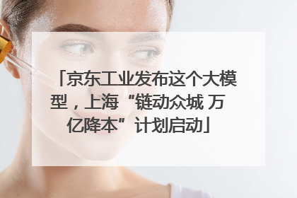 京东工业发布这个大模型，上海“链动众城 万亿降本”计划启动