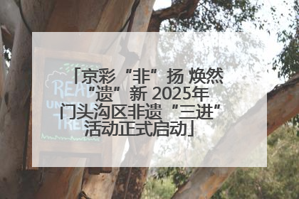 京彩“非”扬 焕然“遗”新 2025年门头沟区非遗“三进”活动正式启动