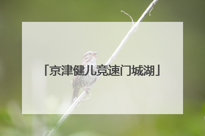 京津健儿竞速门城湖