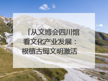 从文博会四川馆看文化产业发展：根植古蜀文明激活创新基因｜文博向“新”