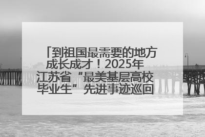 到祖国最需要的地方成长成才！2025年江苏省“最美基层高校毕业生”先进事迹巡回宣讲会在宁启动