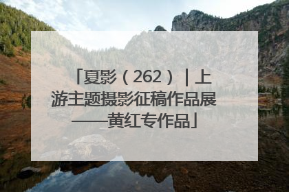 夏影（262）｜上游主题摄影征稿作品展——黄红专作品