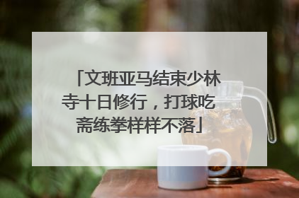 文班亚马结束少林寺十日修行，打球吃斋练拳样样不落