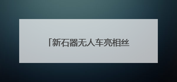 新石器无人车亮相丝博会 签约四家企业共拓陕西无人配送市场