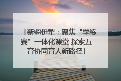新疆伊犁：聚焦“学练赛”一体化课堂 探索五育协同育人新路径