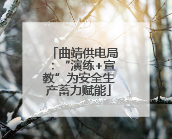 曲靖供电局：“演练+宣教”为安全生产蓄力赋能