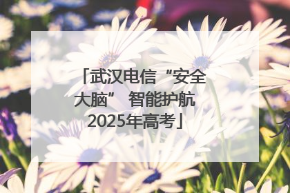 武汉电信“安全大脑” 智能护航2025年高考