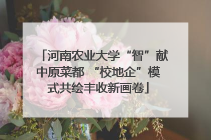 河南农业大学“智”献中原菜都 “校地企”模式共绘丰收新画卷