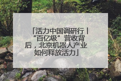 活力中国调研行丨 “百亿级”营收背后，北京机器人产业如何释放活力