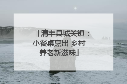 清丰县城关镇：小餐桌烹出 乡村养老新滋味