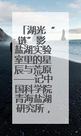 湖光“链”影 盐湖实验室里的星辰与荒原——记中国科学院青海盐湖研究所，盐湖资源化学实验室党总支书记、副主任刘忠