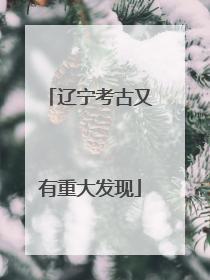辽宁考古又有重大发现