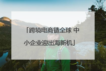 跨境电商链全球 中小企业迎出海新机