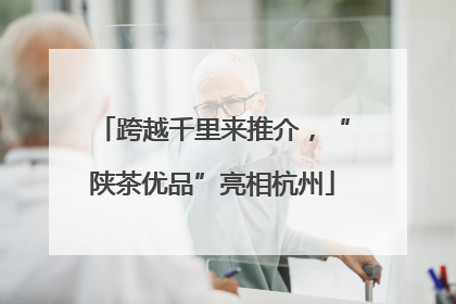 跨越千里来推介，“陕茶优品”亮相杭州
