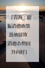 青海：提振消费政策落地显效 消费态势回升向好