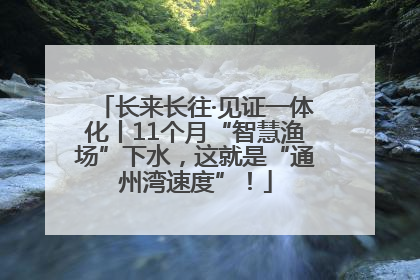 长来长往·见证一体化丨11个月“智慧渔场”下水，这就是“通州湾速度”！