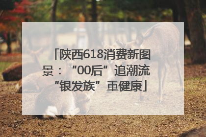 陕西618消费新图景：“00后”追潮流 “银发族”重健康