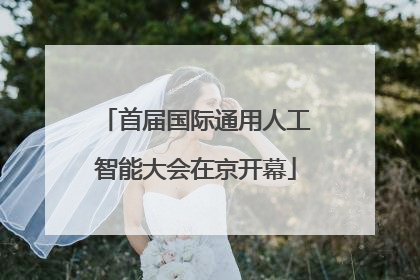 首届国际通用人工智能大会在京开幕