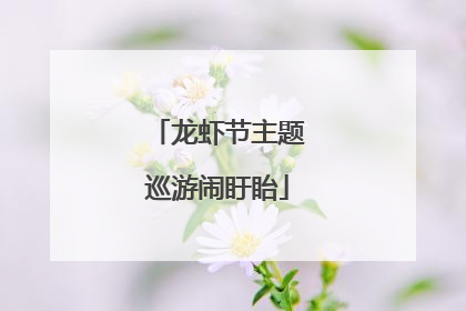 龙虾节主题巡游闹盱眙