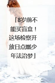 8岁前不能买盲盒！这场检察开放日点燃少年法治梦